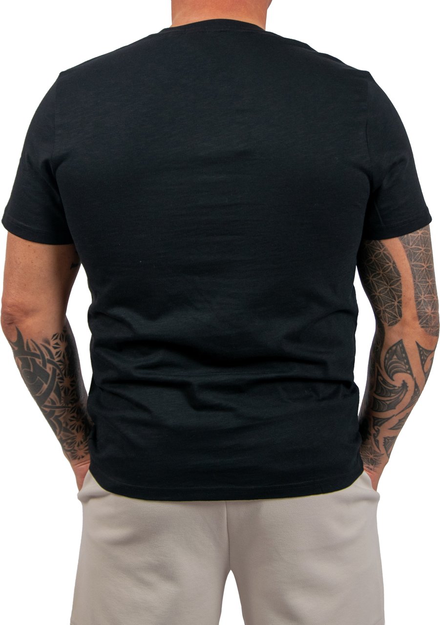 Lyle & Scott Fine Slub T-Shirt Zwart