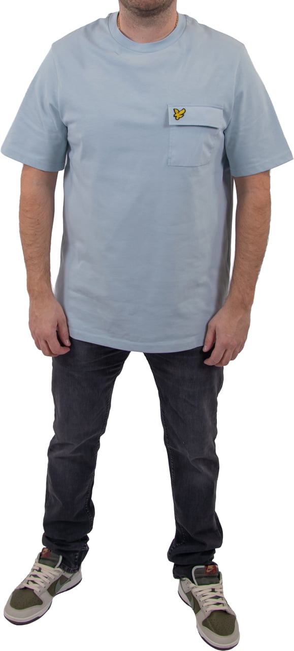 Lyle & Scott Lyle & Scott Cargo Pocket T-Shirt Blauw