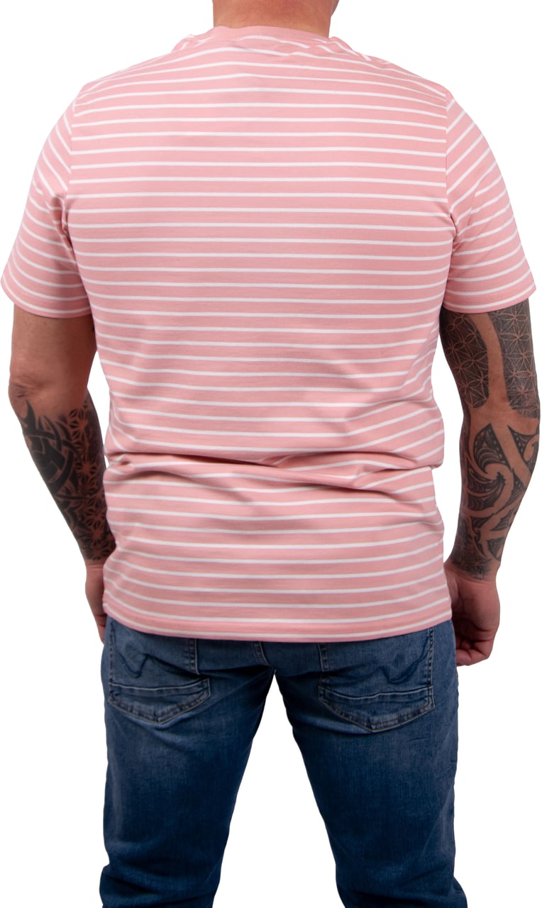 Lyle & Scott Lyle & Scott Pique Breton T-Shirt Roze