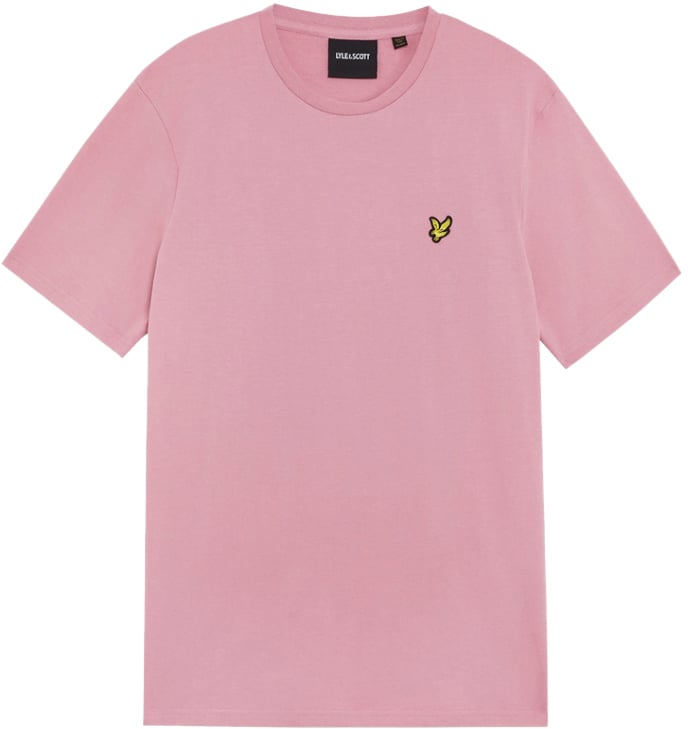 Lyle & Scott Lyle & Scott Plain T-Shirt Roze