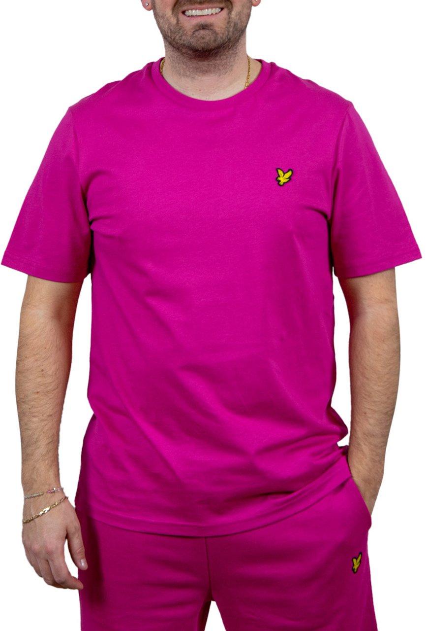 Lyle & Scott Plain T-Shirt X590 Roze