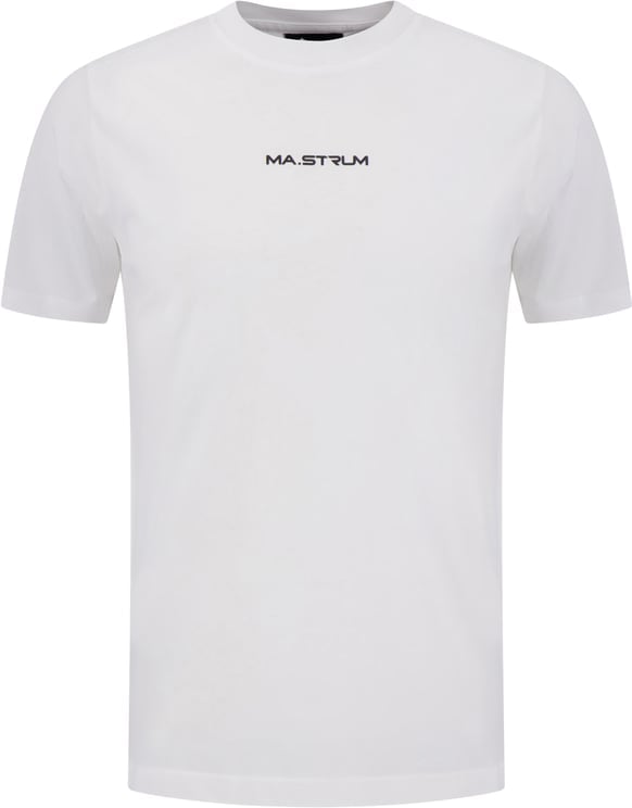 Ma.Strum Ma.Strum Ma.Strum Printed Tee Wit