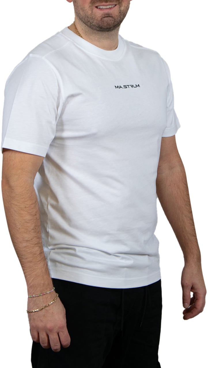 Ma.Strum Ma.Strum Ma.Strum Printed Tee Wit