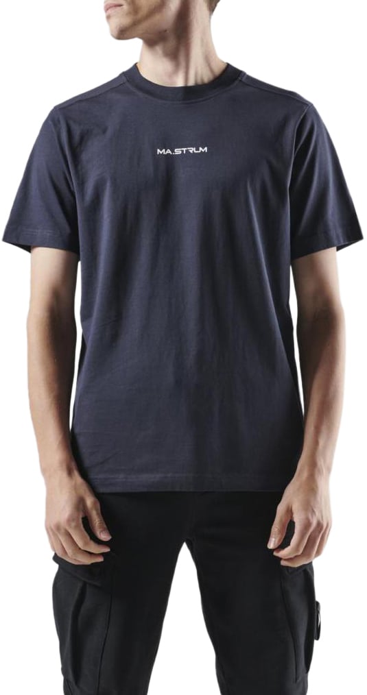 Ma.Strum Ma.Strum Ma.Strum Printed Tee Blauw