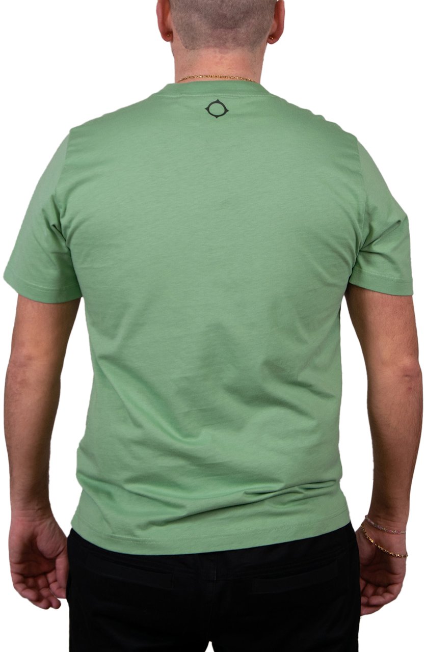 Ma.Strum Ma.Strum Printed Tee Groen