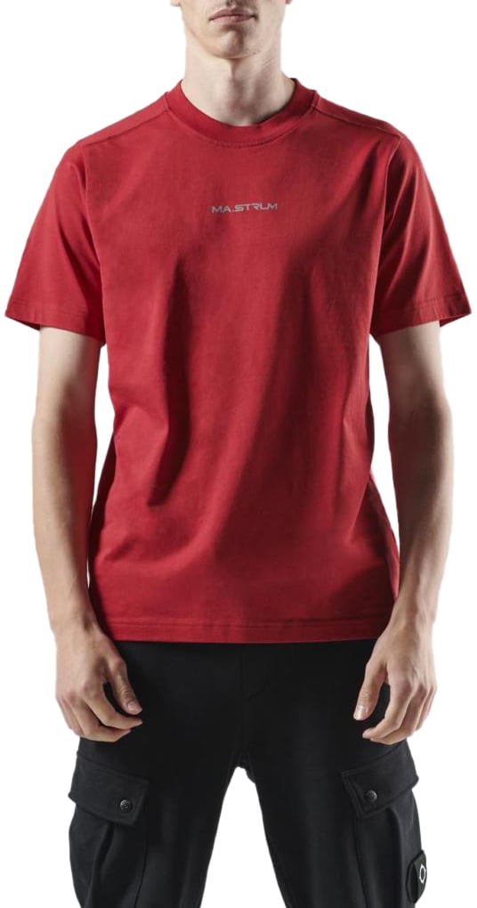 Ma.Strum Ma.Strum Ma.Strum Printed Tee Rood