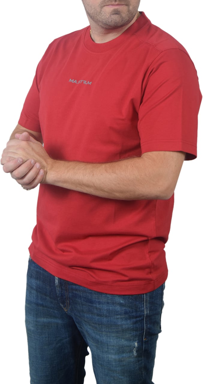 Ma.Strum Ma.Strum Ma.Strum Printed Tee Rood
