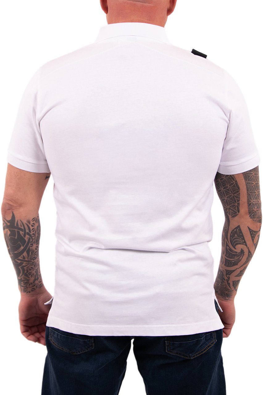 Ma.Strum Volt Jersey Polo Wit