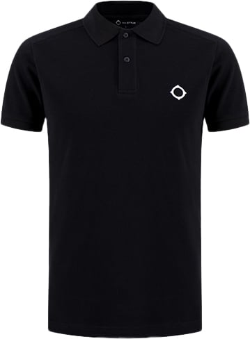 Ma.Strum Ma.Strum SS Pique Polo Zwart