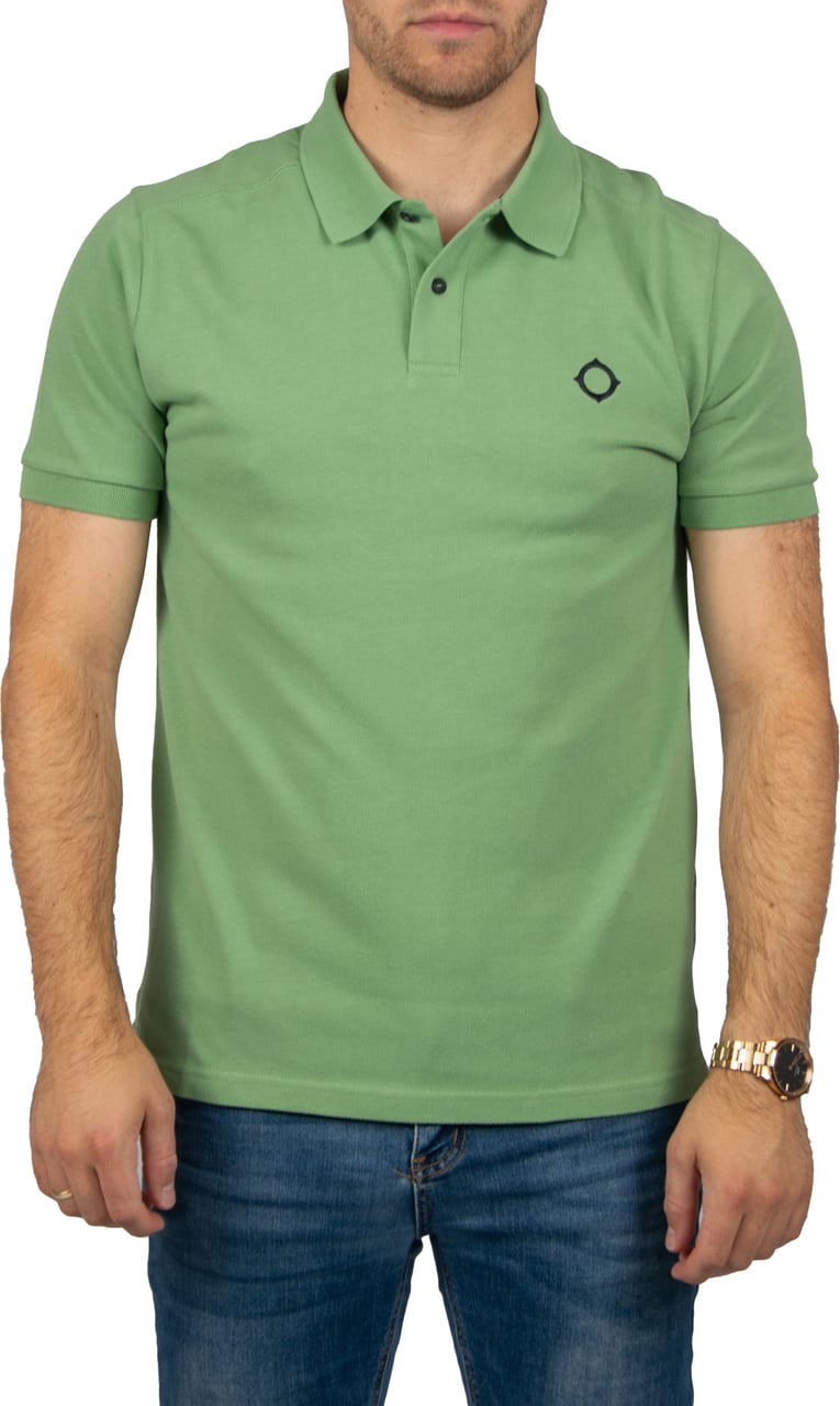 Ma.Strum Ma.Strum SS Pique Polo Groen