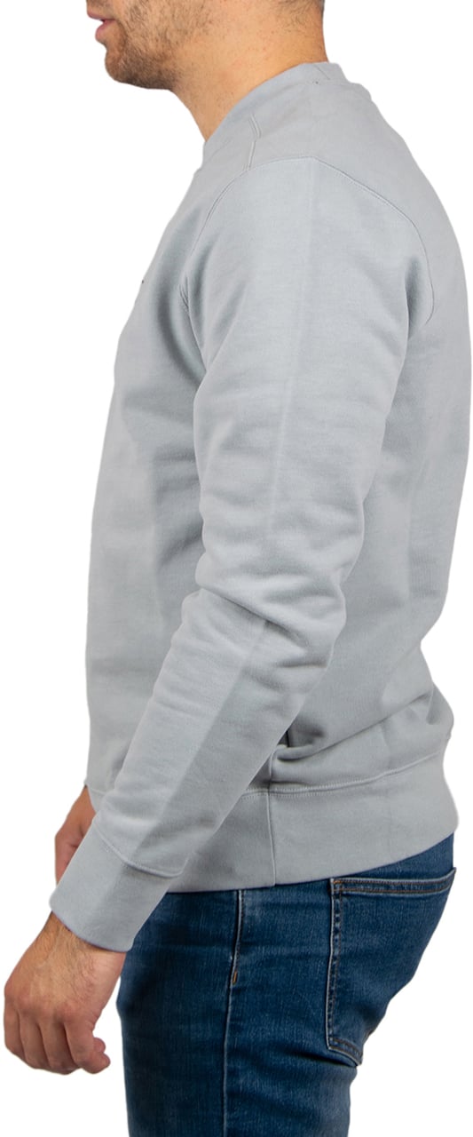 Ma.Strum Ma.Strum Blast Embroidered Badge Sweat Grijs