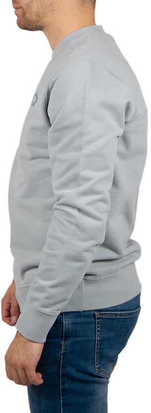 Ma.Strum Ma.Strum Drift Embroidered Compass Sweat Grijs