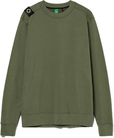 Ma.Strum Ma.Strum Crew Sweat Groen