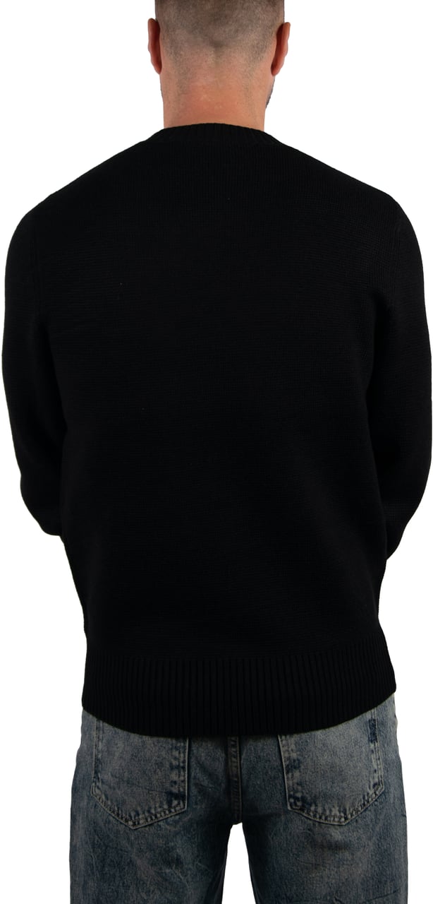 Ma.Strum Ma.Strum Montage Crew Knit Zwart