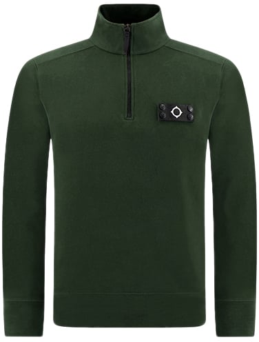 Ma.Strum Ma.Strum NEO Quarter Zip Sweat Groen
