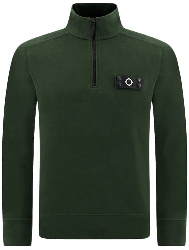 Ma.Strum Ma.Strum NEO Quarter Zip Sweat Groen