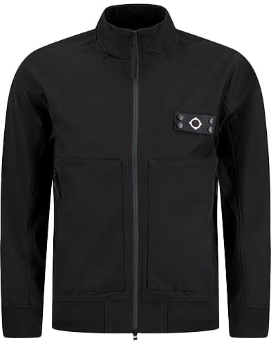 Ma.Strum Ma.Strum Brigade Softshell Bomber Zwart
