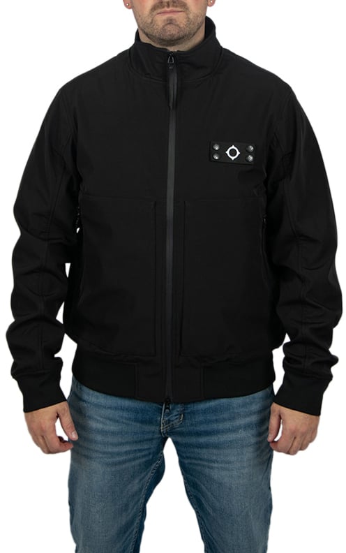 Ma.Strum Ma.Strum Brigade Softshell Bomber Zwart