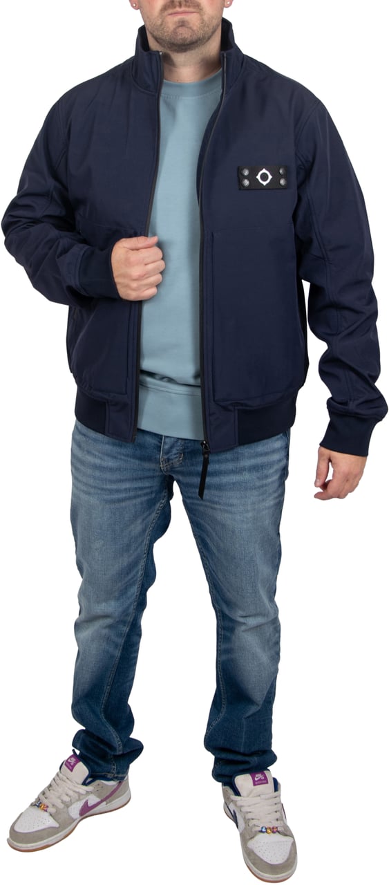 Ma.Strum Ma.Strum Brigade Softshell Bomber Blauw