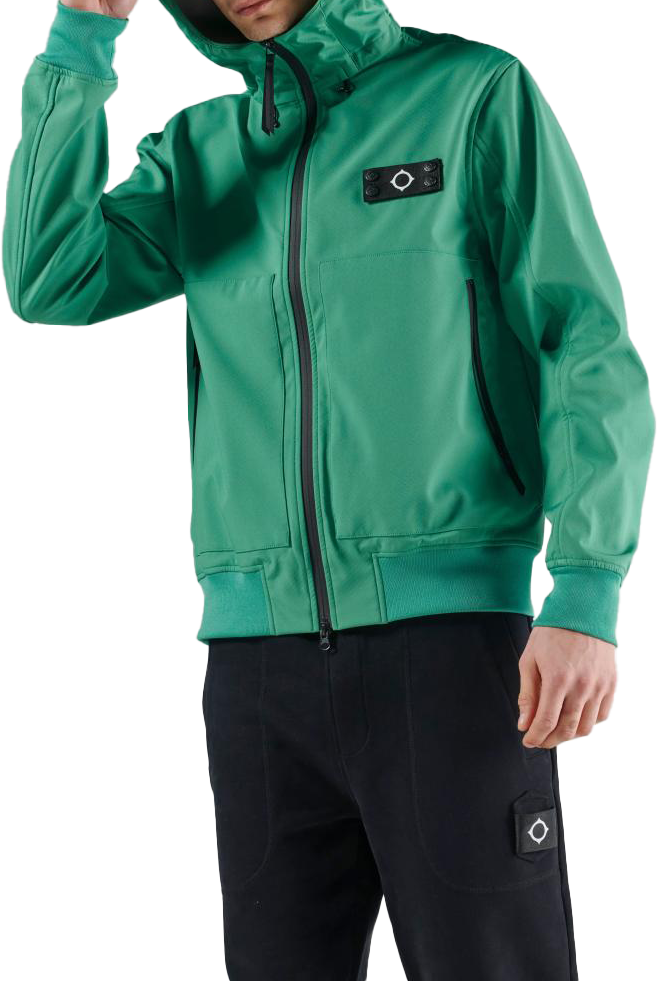 Ma.Strum Ma.Strum Infantry Softshell Hooded Jacket Groen