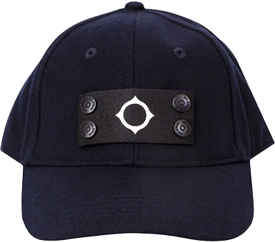 Ma.Strum Ma.Strum Ma.Strum Wool Badge Cap Blauw