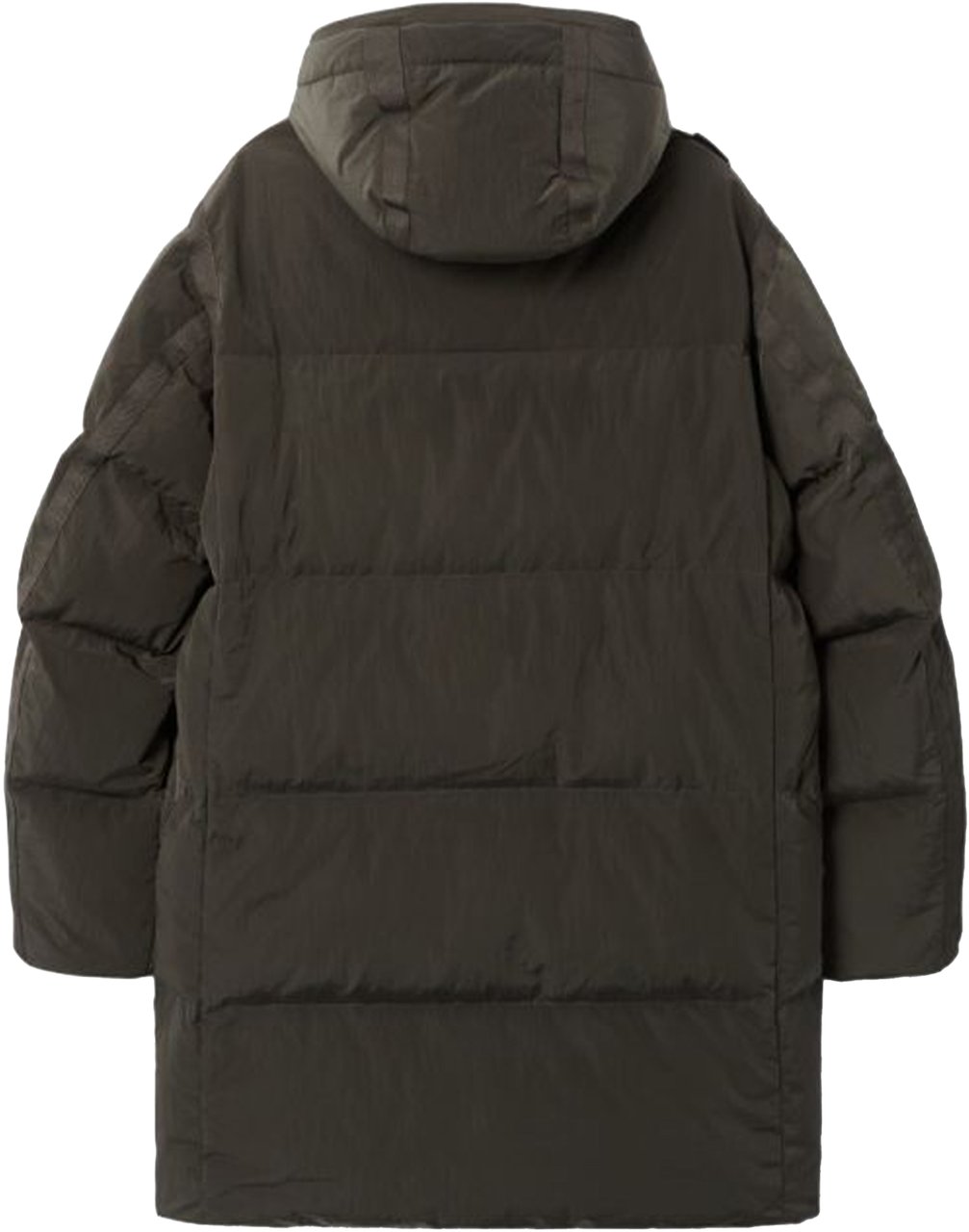Ma.Strum Mastrum Long Down Jackets Groen Mas1584 M306 Oil Slcik Groen