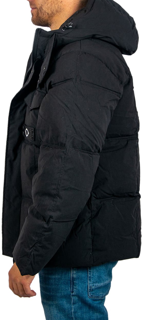 Ma.Strum Mistral Down Coat Zwart