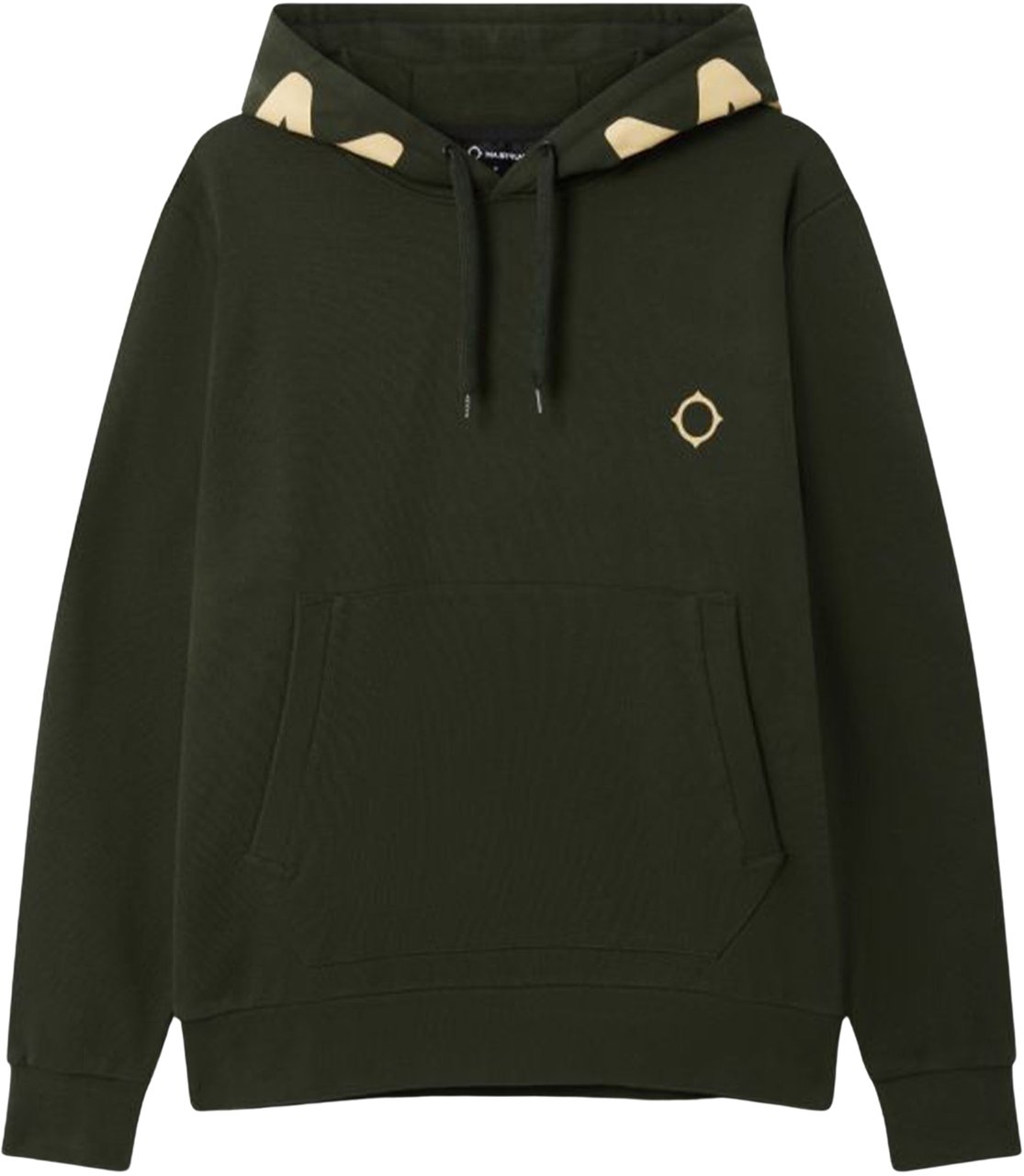 Ma.Strum Mastrum Logo Hoodies Groen Mas4519 M306 Oil Slick Groen
