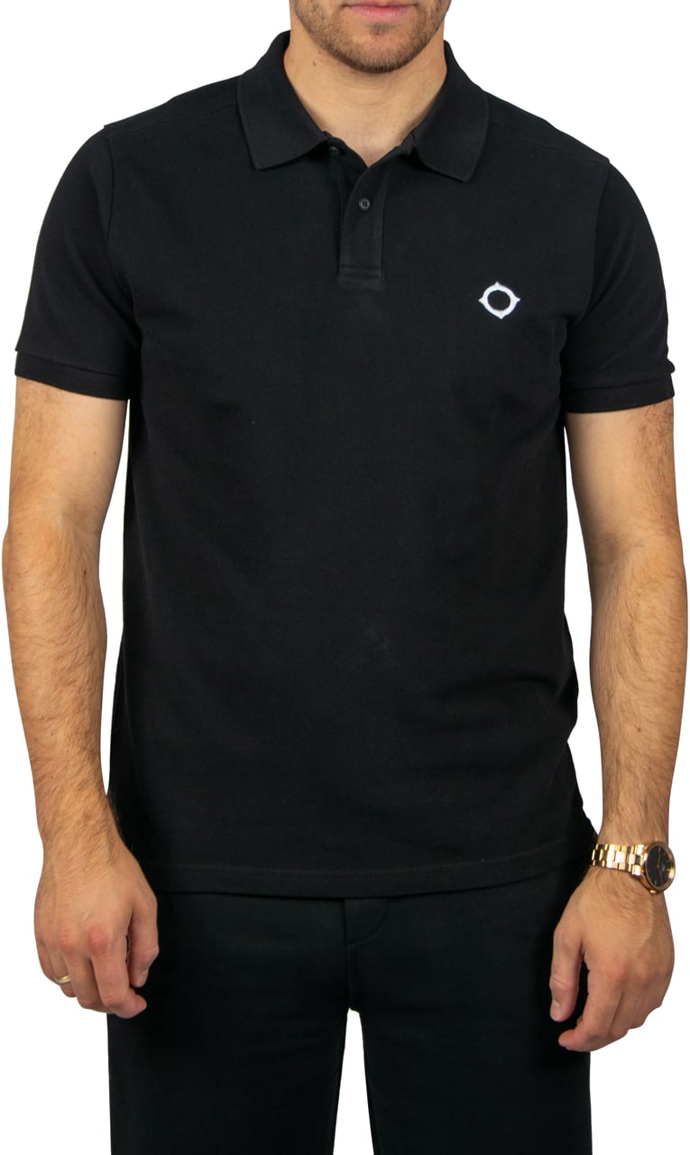 Ma.Strum Ma.Strum SS Jersey Polo Zwart