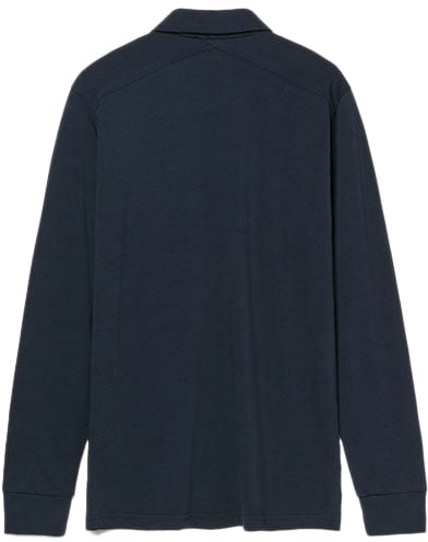 Ma.Strum Ma.Strum Crest LS Jersey Polo Blauw