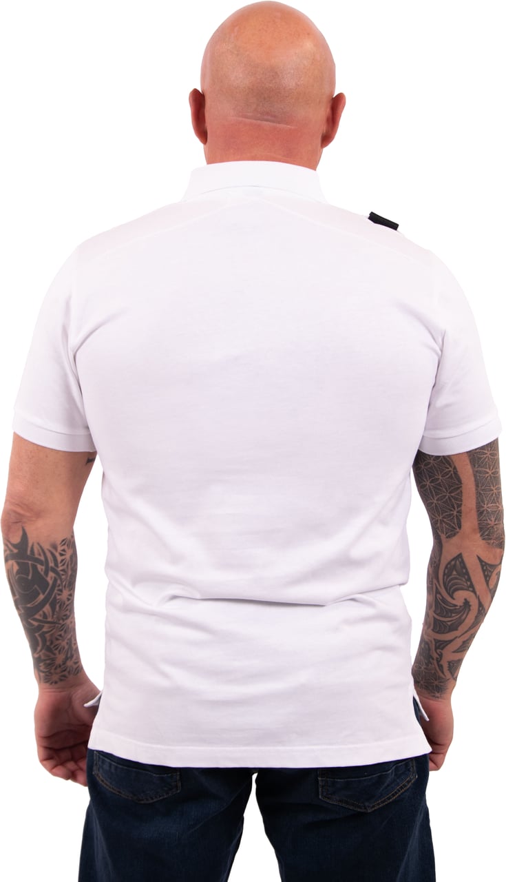 Ma.Strum Ma.Strum Volt Jersey Polo Wit
