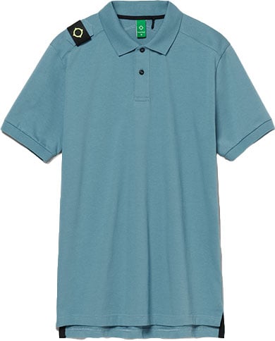 Ma.Strum Volt Jersey Polo Blauw
