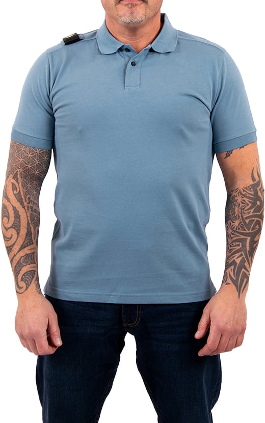 Ma.Strum Volt Jersey Polo Blauw