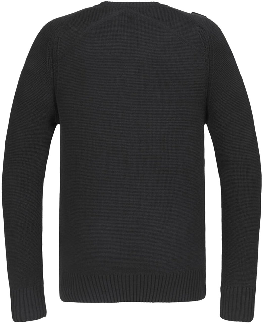 Ma.Strum Mastrum Milano Crew Knit Truien Zwart Mas5319 M000 Jet Black Zwart