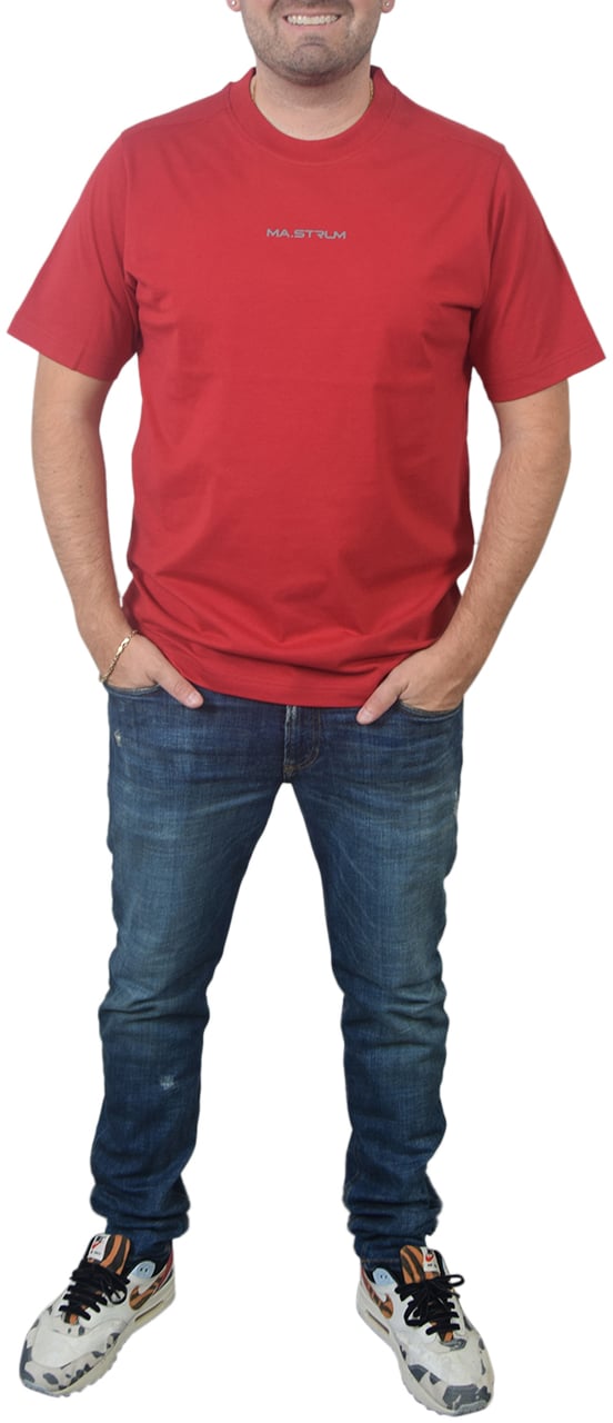 Ma.Strum Ma.Strum Printed Tee Rood