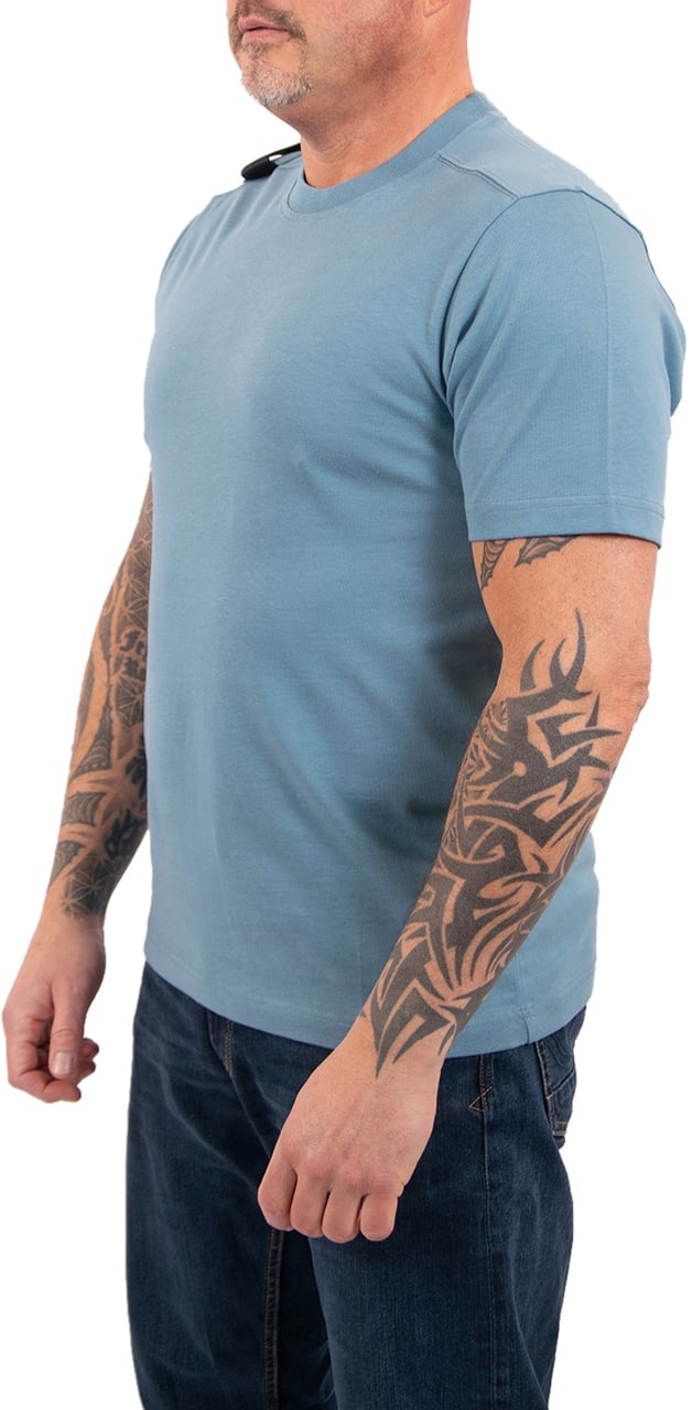 Ma.Strum Faro SS Tee Blauw