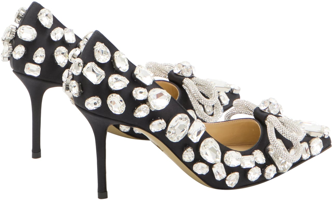 Mach&Mach Double Bow Pumps Zwart