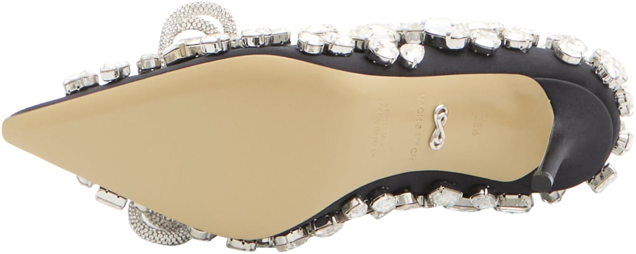Mach&Mach Double Bow Pumps Zwart
