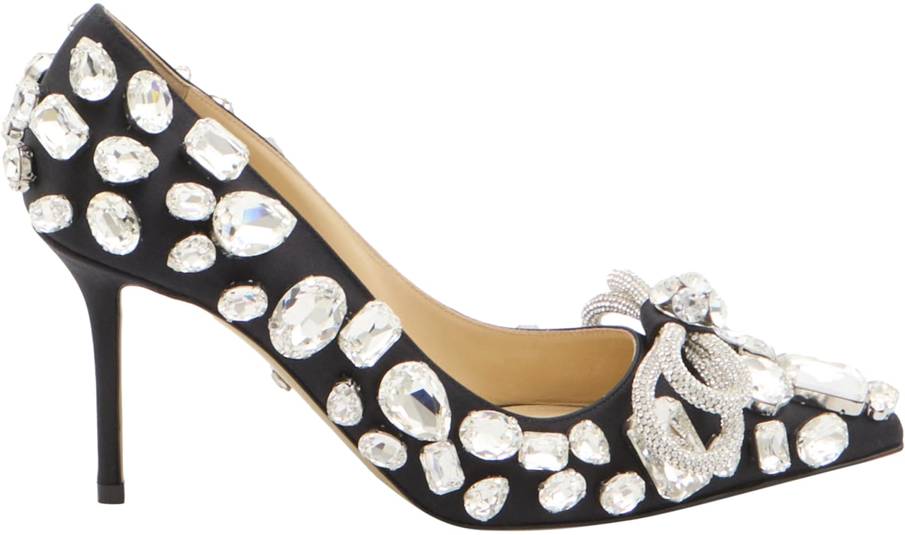Mach&Mach Double Bow Pumps Zwart