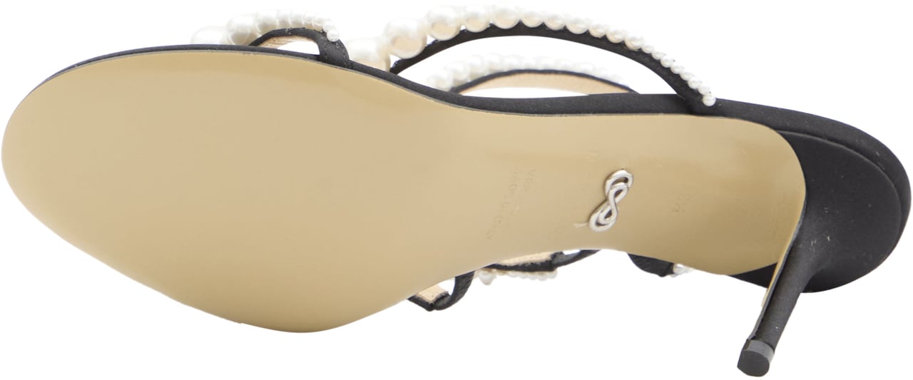 Mach&Mach Sirene sandals Zwart