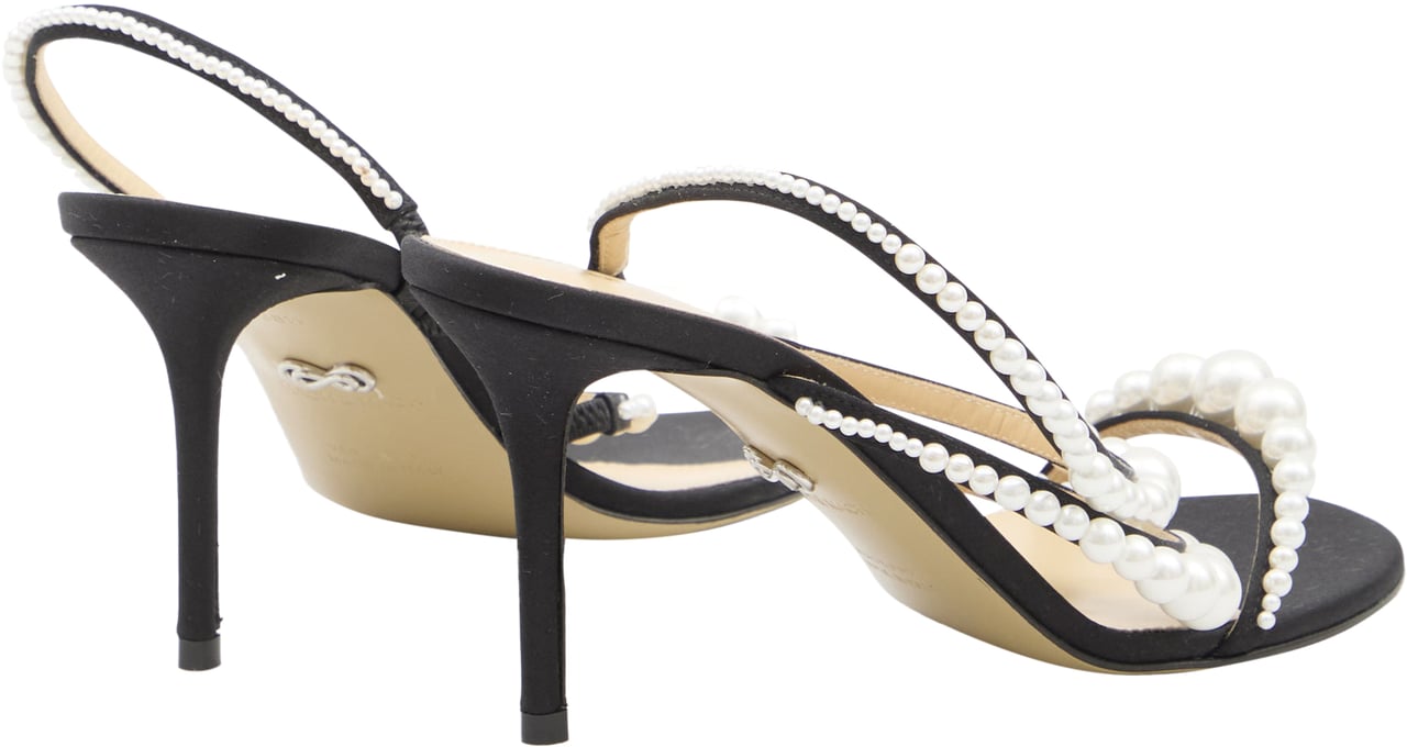 Mach&Mach Sirene sandals Zwart