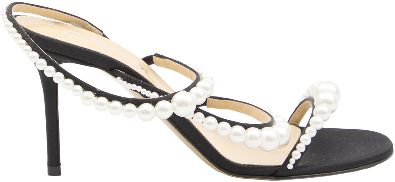 Mach&Mach Sirene sandals Zwart