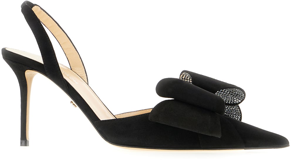 Mach&Mach Mach&mach Black suede Le Cadeau pumps Zwart