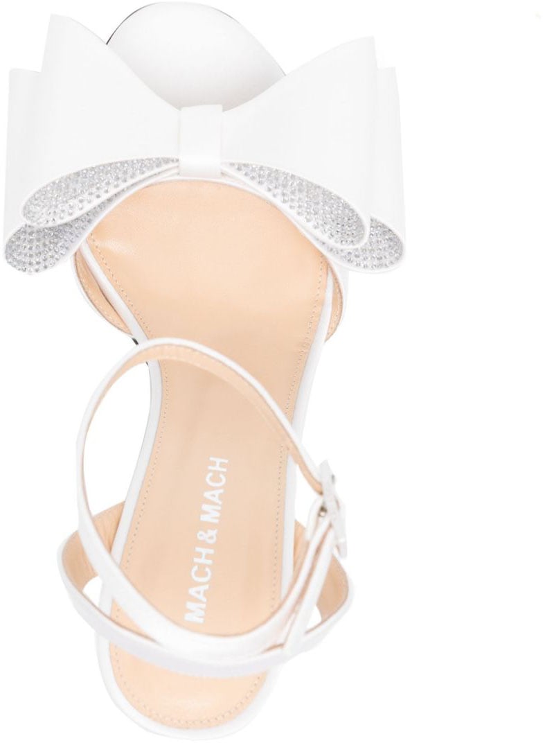 Mach & Mach pre With Heel White Wit