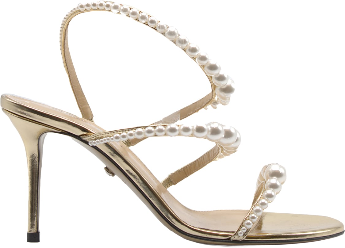 Mach&Mach Sandals Gold Goud