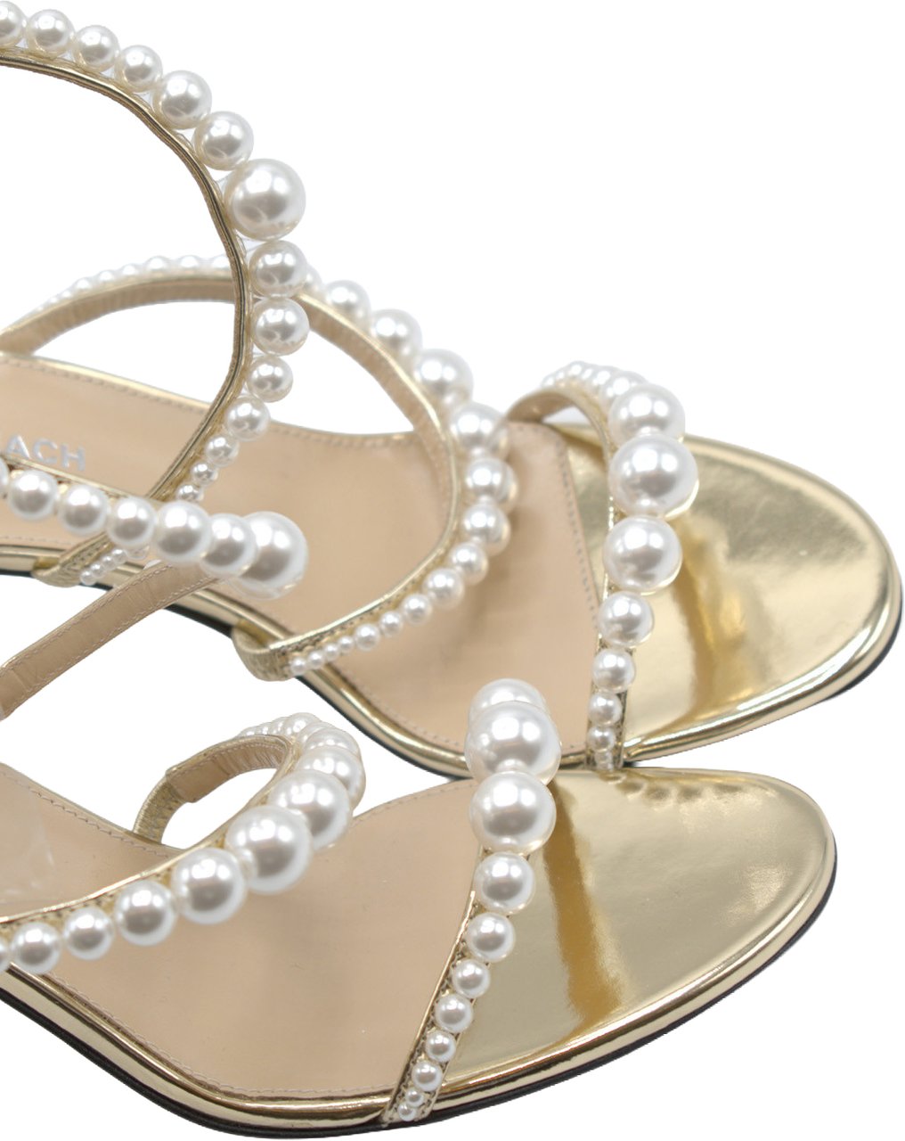 Mach&Mach Sandals Gold Goud