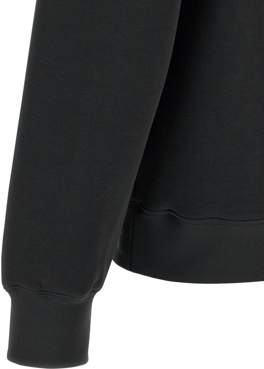 Mackage Black Cotton Sweatshirt Zwart