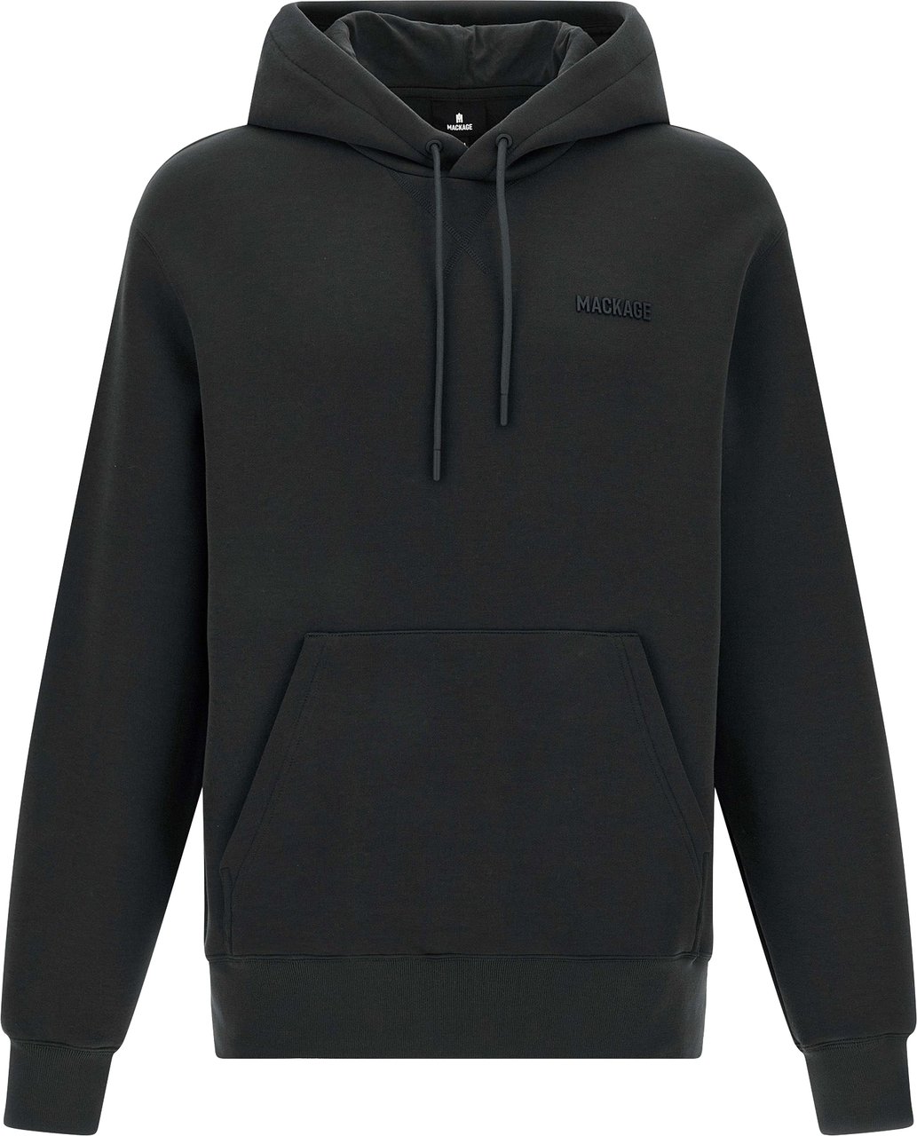 Mackage Black Cotton Sweatshirt Zwart
