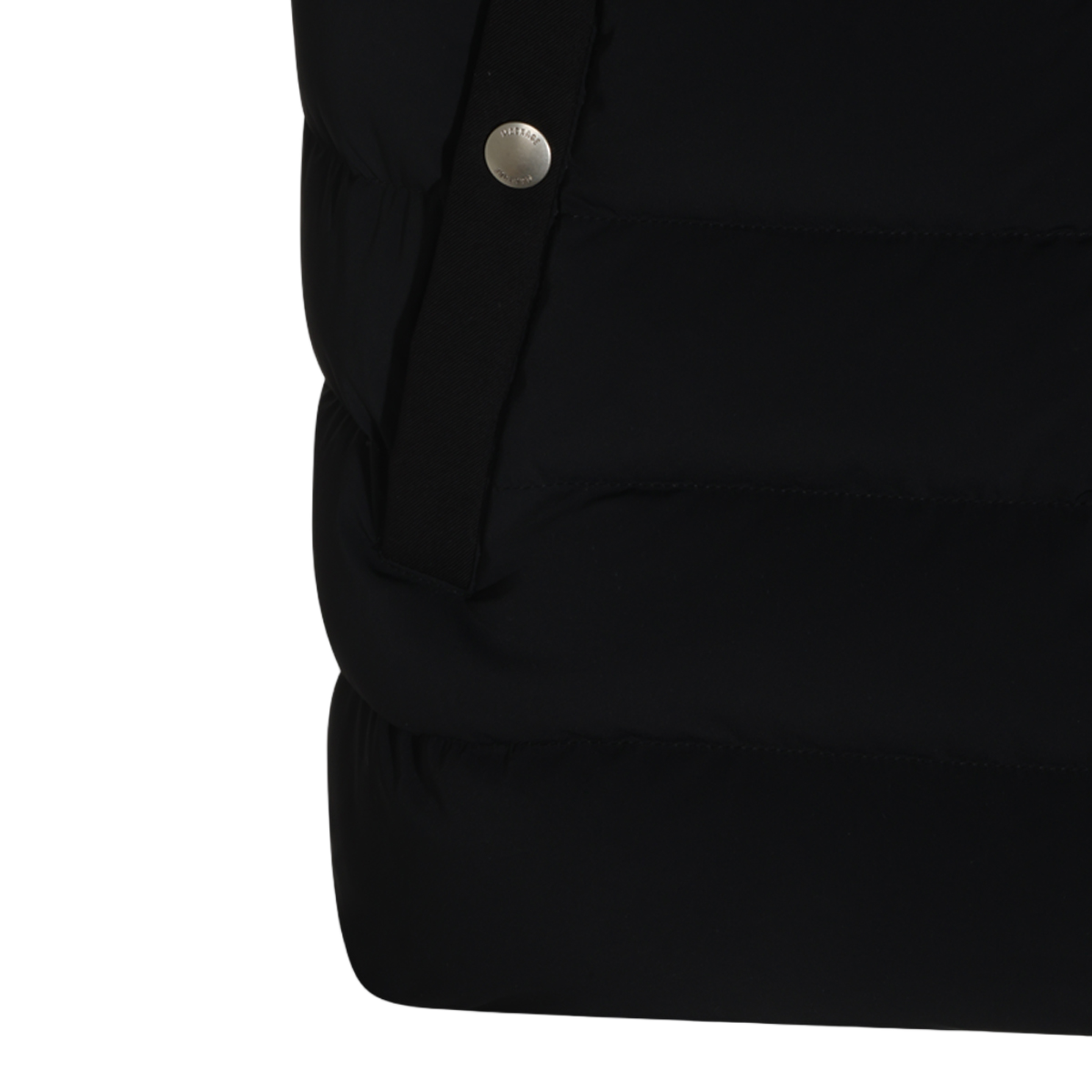 Mackage Quilted Sleeveless Vest with High Collar Zwart
