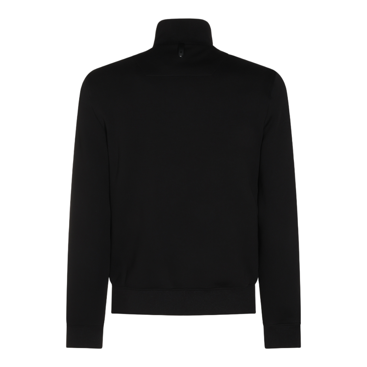 Mackage Quilted Padded Black Coat with High Collar Zwart